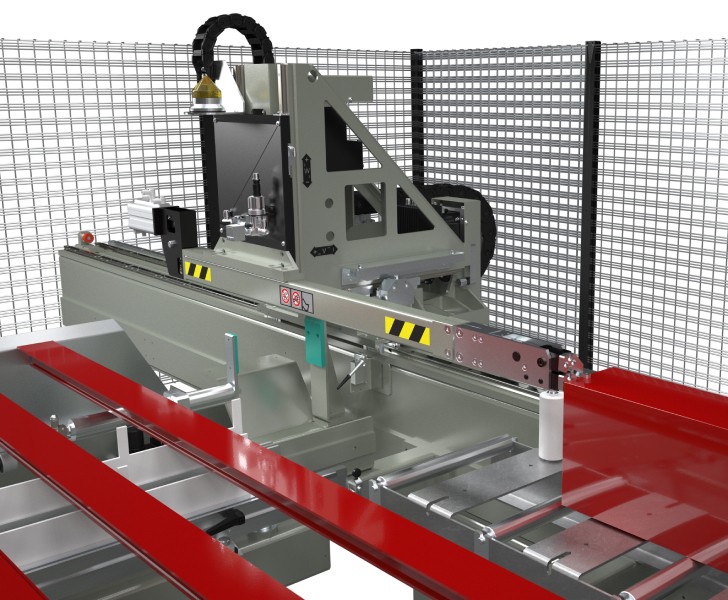 CNC-Sägezentren V-Cut Stabpositionierung Emmegi